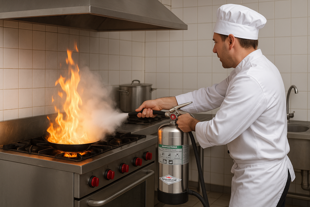 Fire extinguisher service